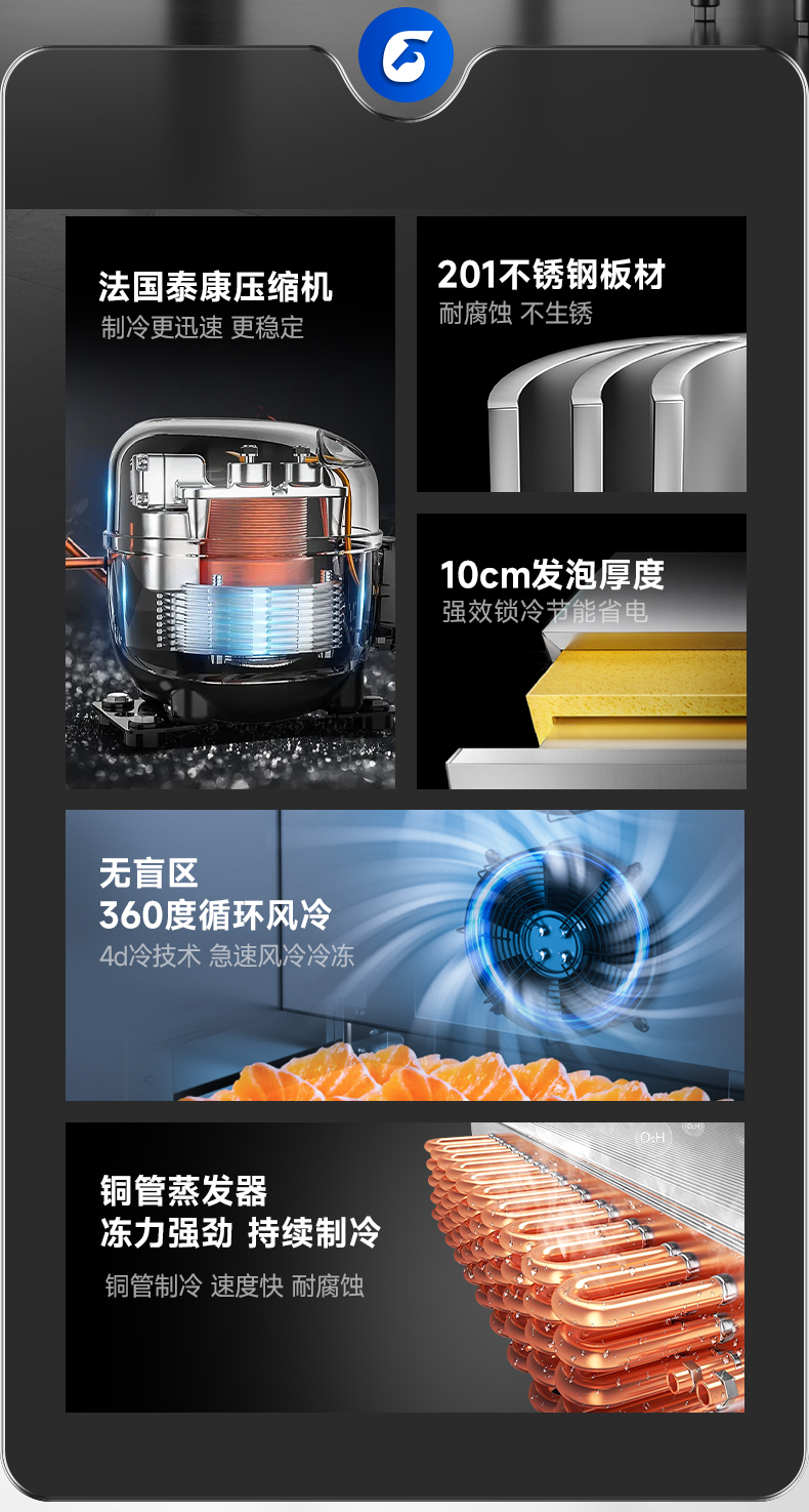 1694141255101072.jpg 速冻柜硬件展示